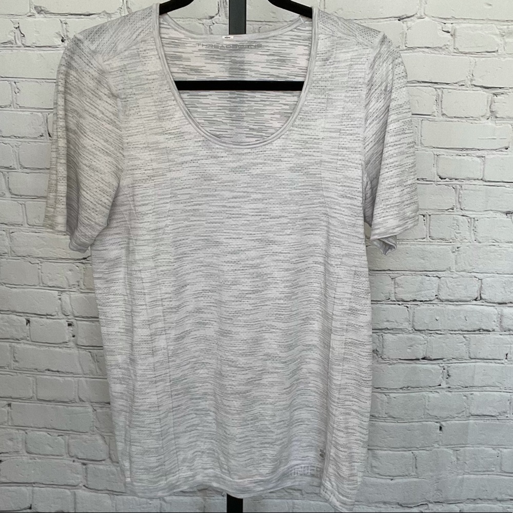 Under Armour Threadborne Light Heather Gray Shirt